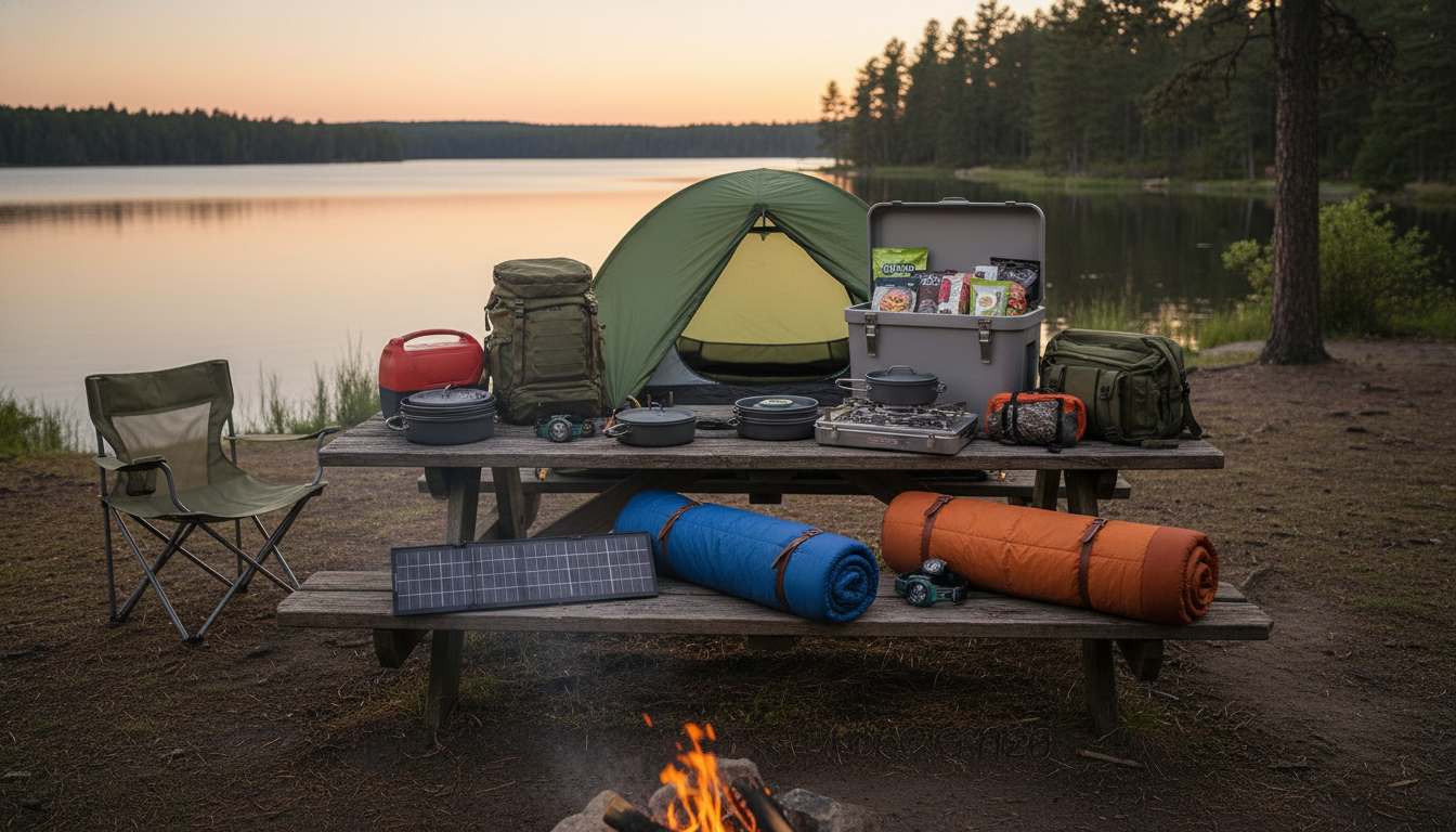 High quality camping gear